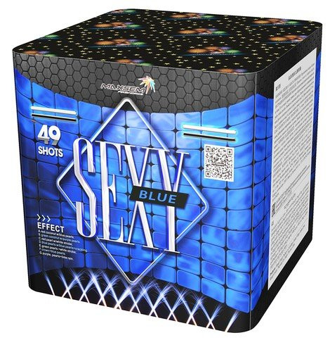 Батарея салютов Sexy blue на 49 залпов